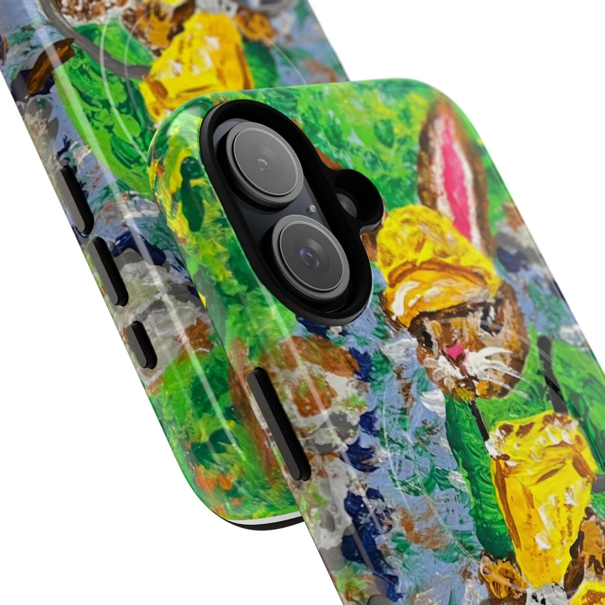 Bunny Salmon Farmer Magnetic Phone Case