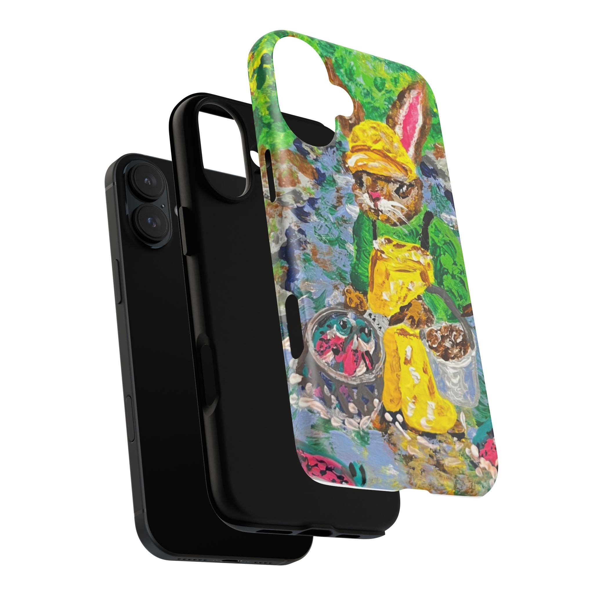 Bunny Salmon Farmer Magnetic Phone Case