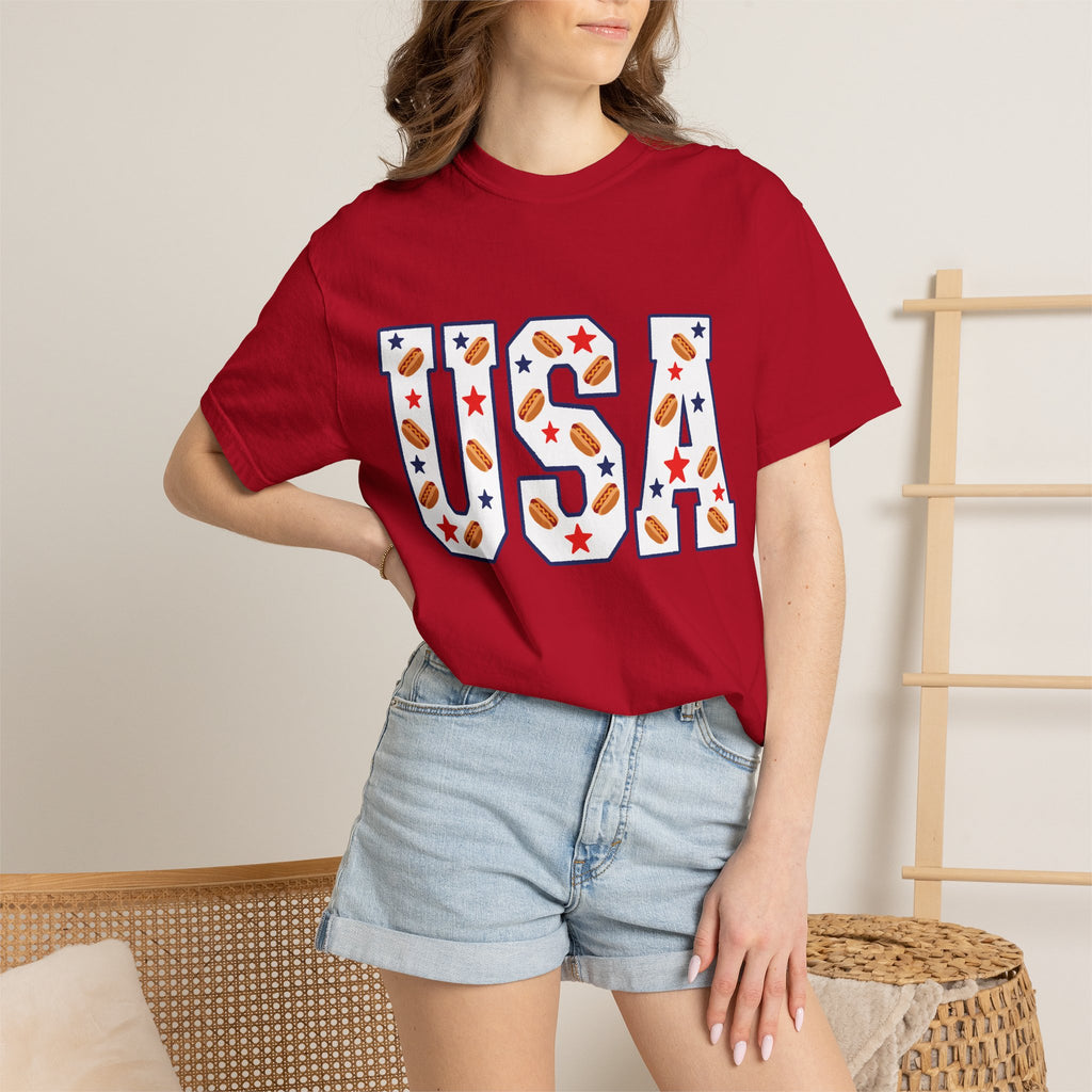 USA Hot Dog Comfort Colors® Tee