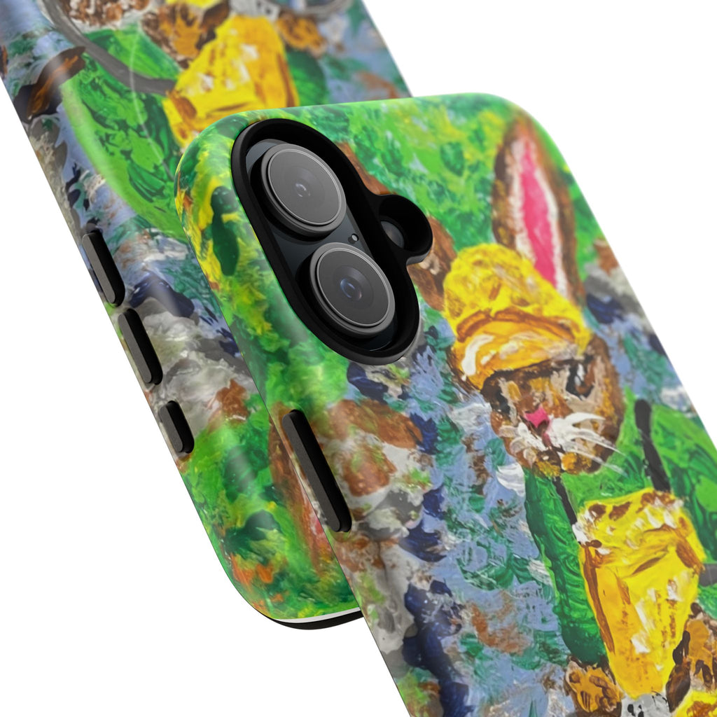 Bunny Salmon Farmer Magnetic Phone Case