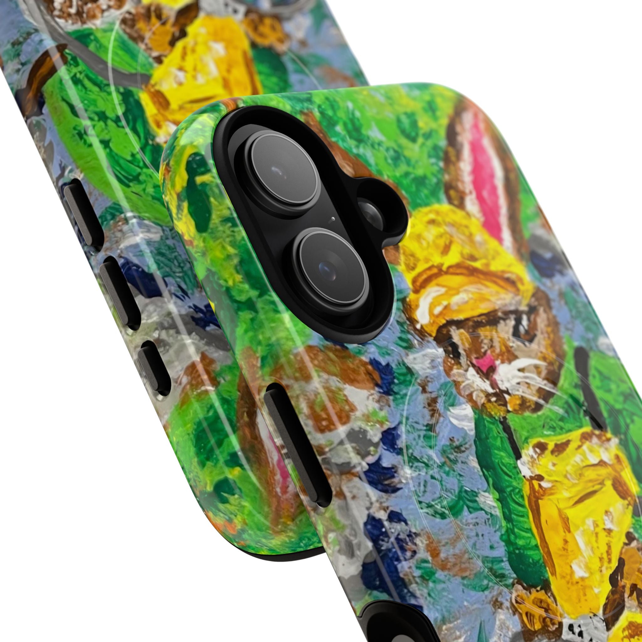 Bunny Salmon Farmer Magnetic Phone Case