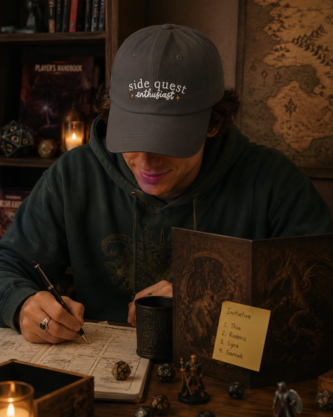 Side Quest Enthusiast Dad Cap