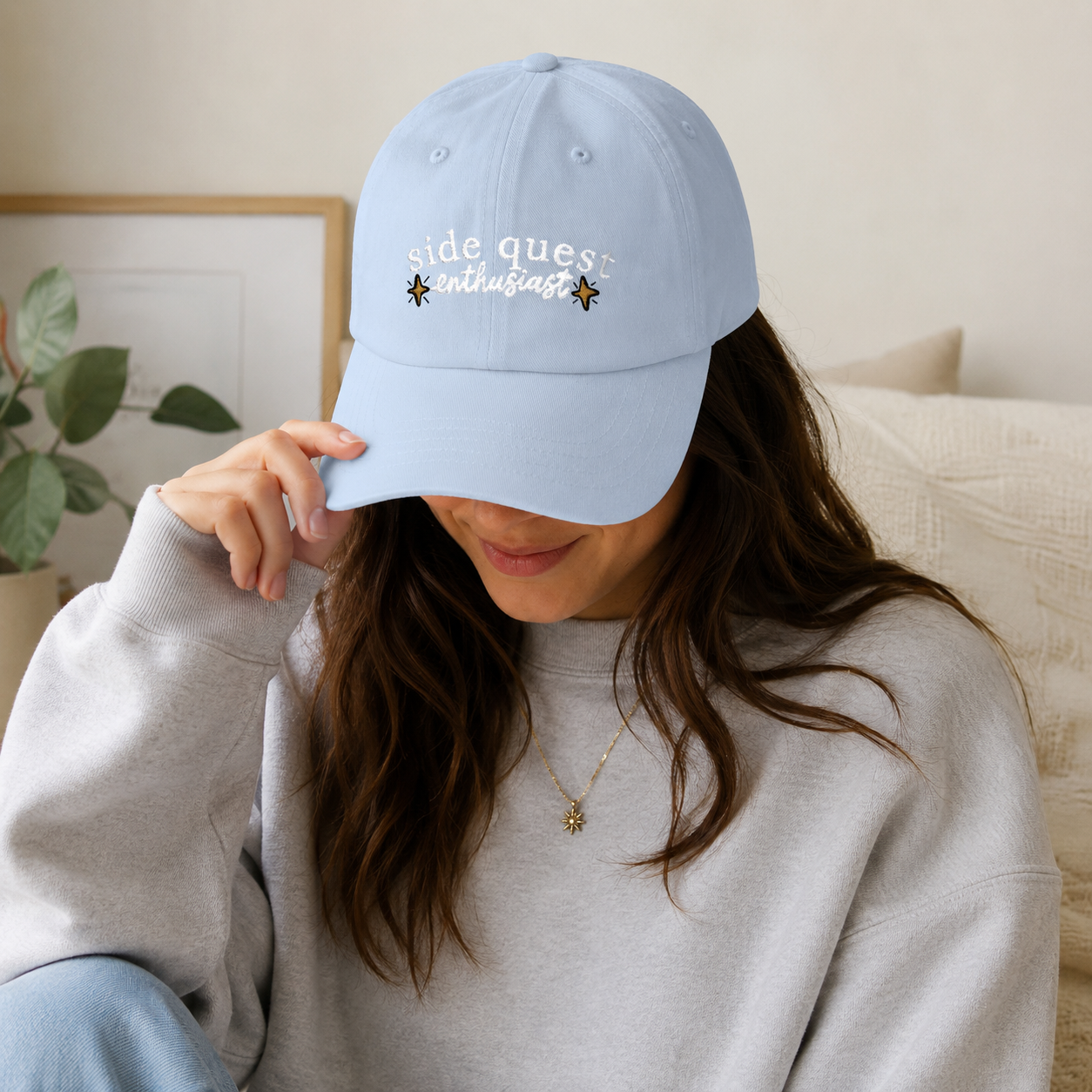 Side Quest Enthusiast Dad Cap