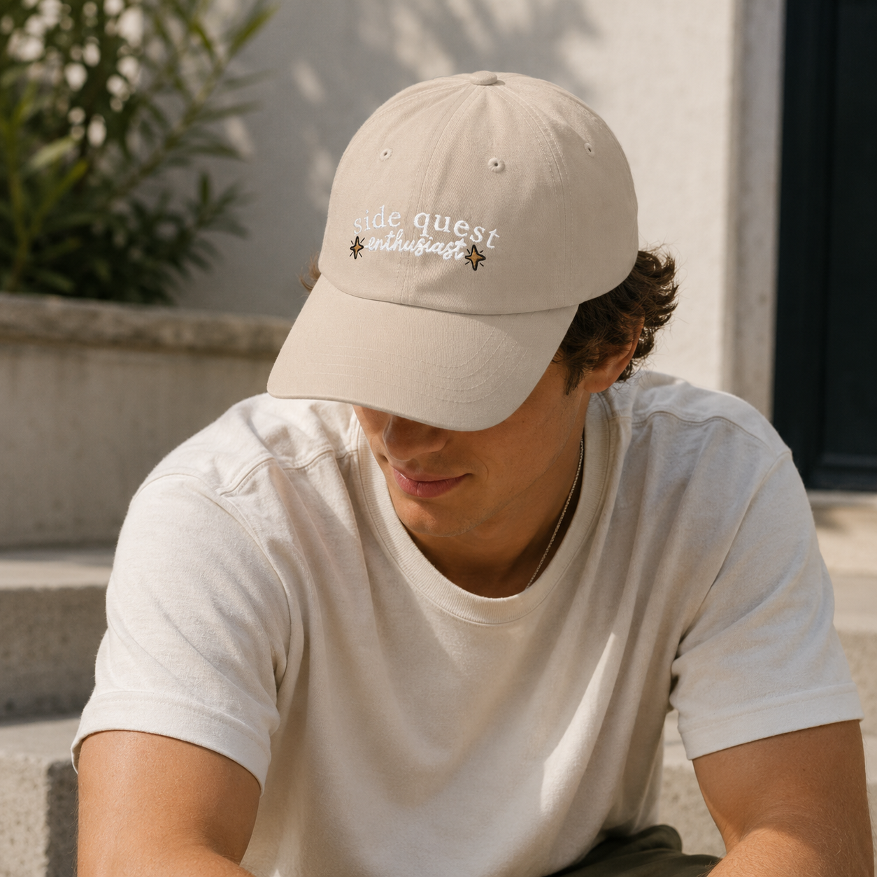 Side Quest Enthusiast Dad Cap