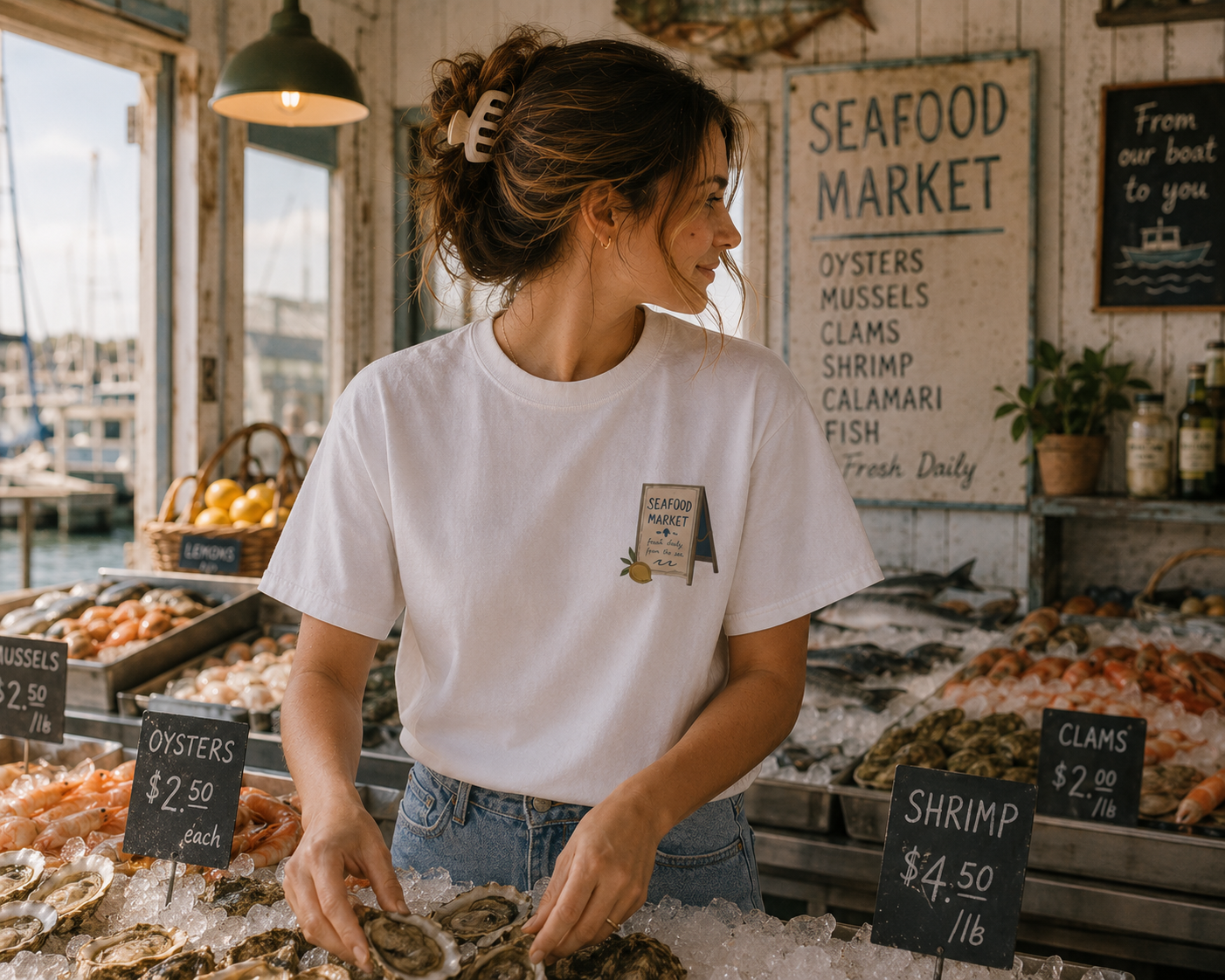 Seafood Market Shirt