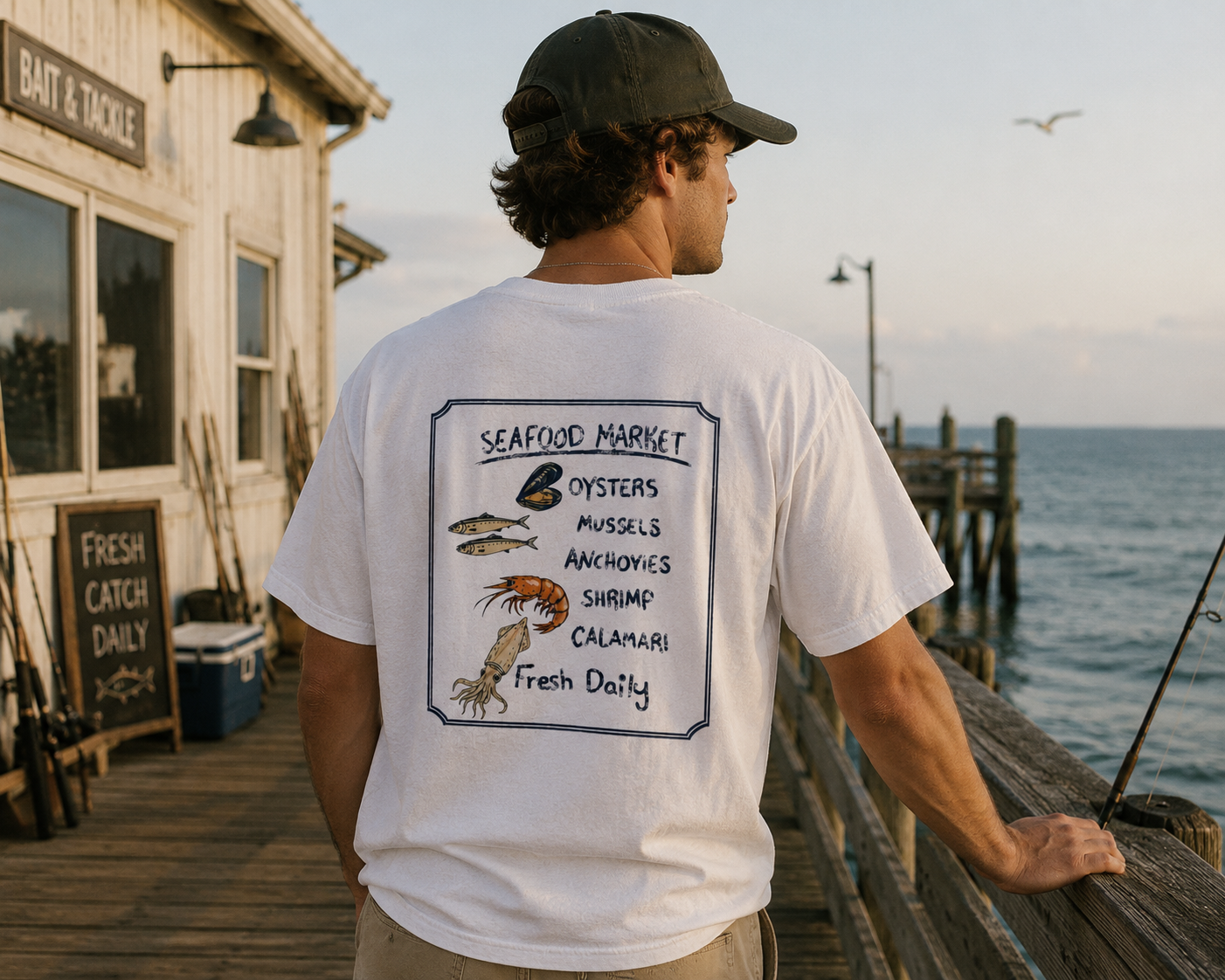 Seafood Market Shirt