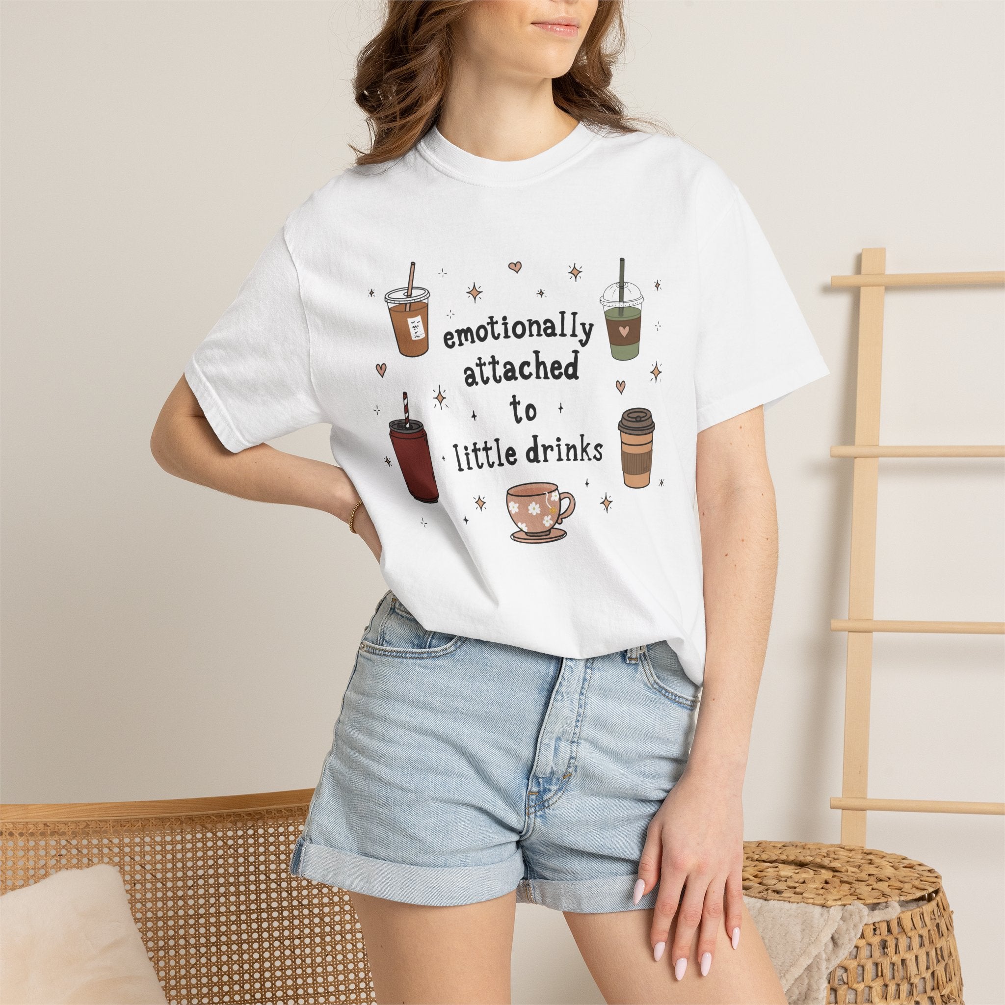 Emotionally attached to little drinks tshirt