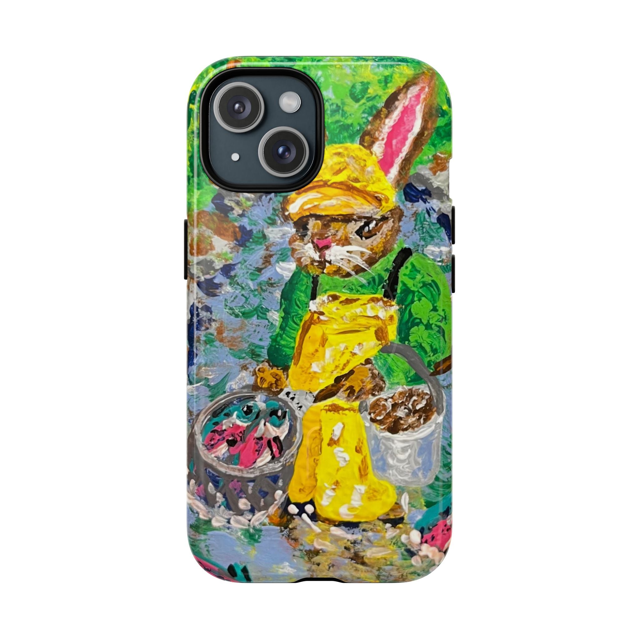 Bunny Salmon Farmer Magnetic Phone Case