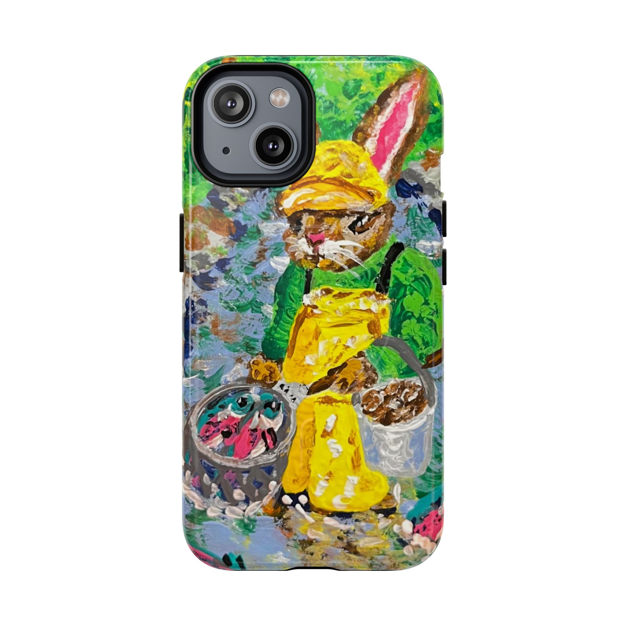 Bunny Salmon Farmer Magnetic Phone Case