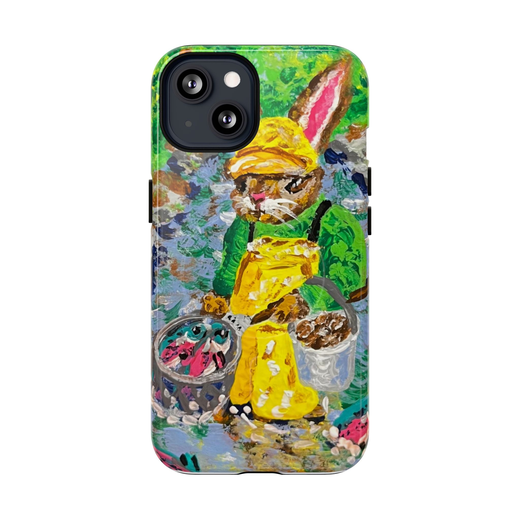 Bunny Salmon Farmer Magnetic Phone Case