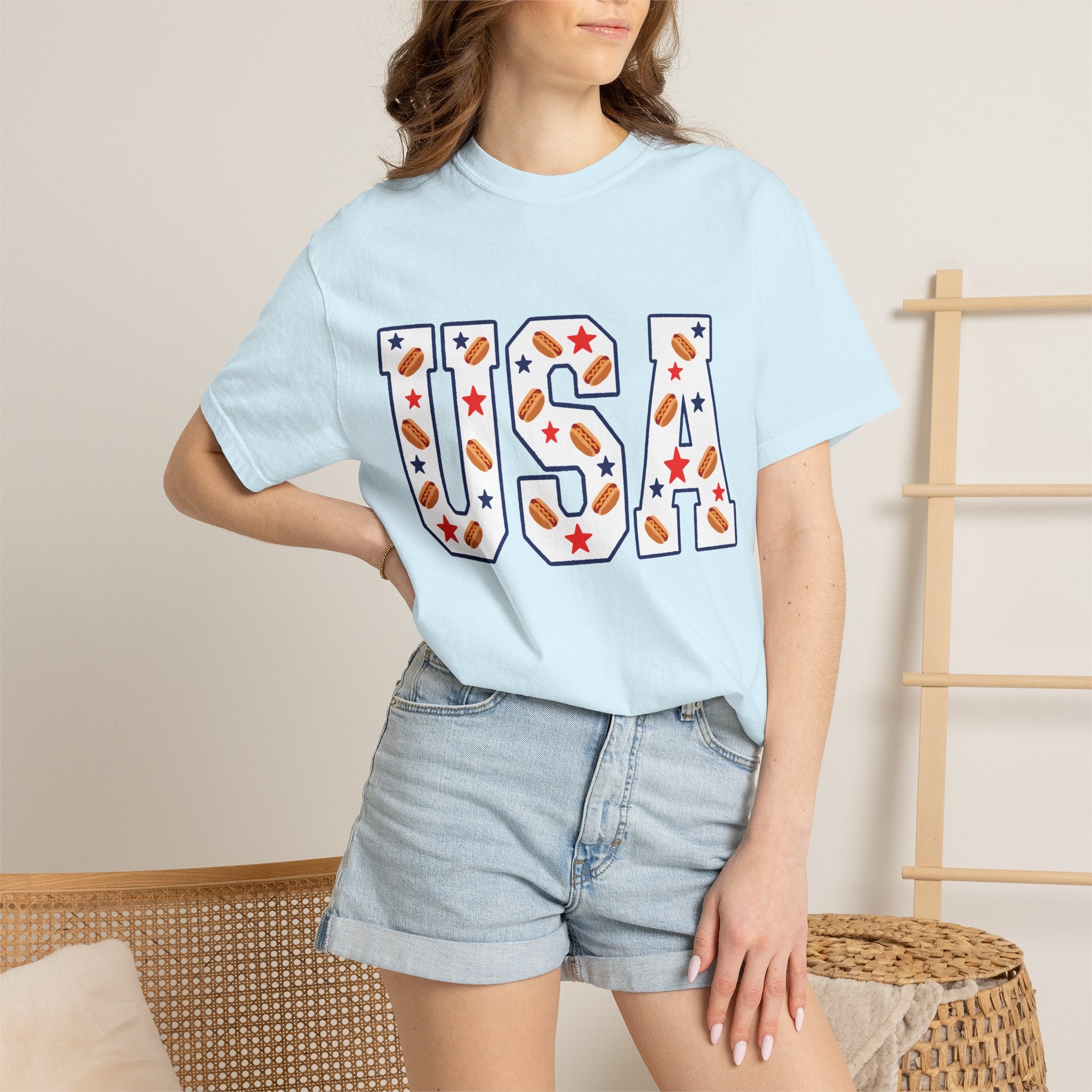 USA Hot Dog Comfort Colors® Tee