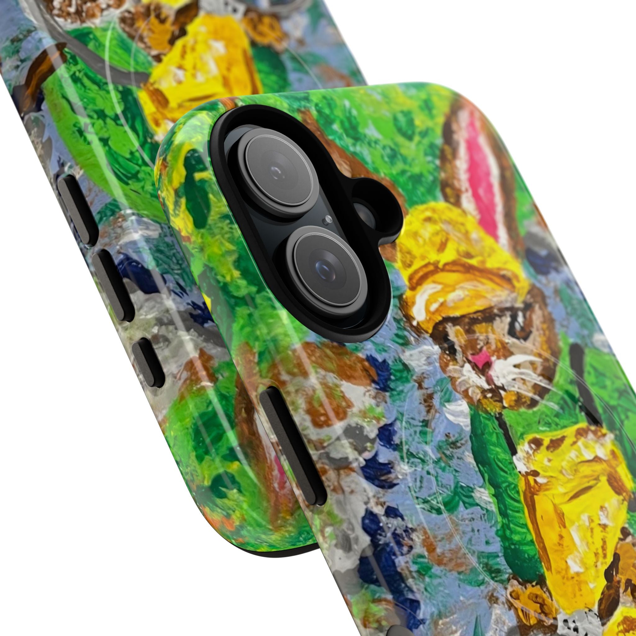 Bunny Salmon Farmer Magnetic Phone Case