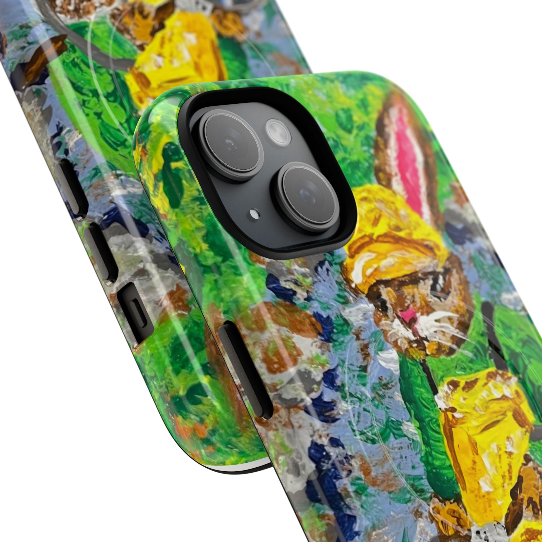 Bunny Salmon Farmer Magnetic Phone Case