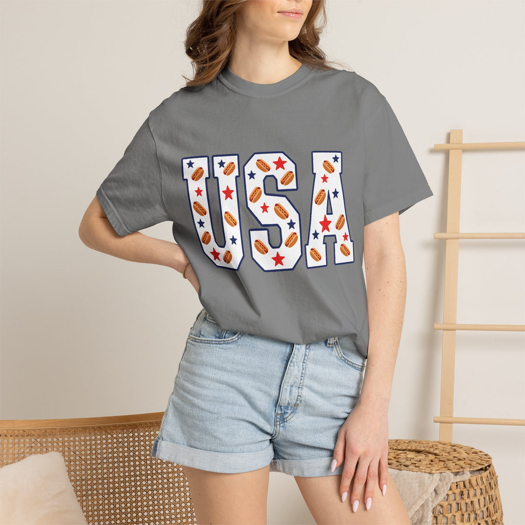 USA Hot Dog Comfort Colors® Tee