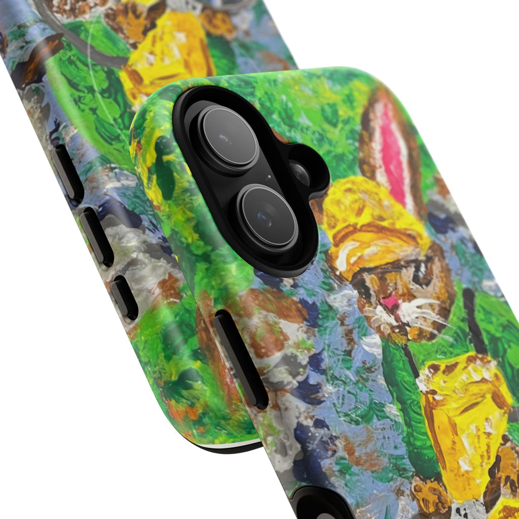 Bunny Salmon Farmer Magnetic Phone Case