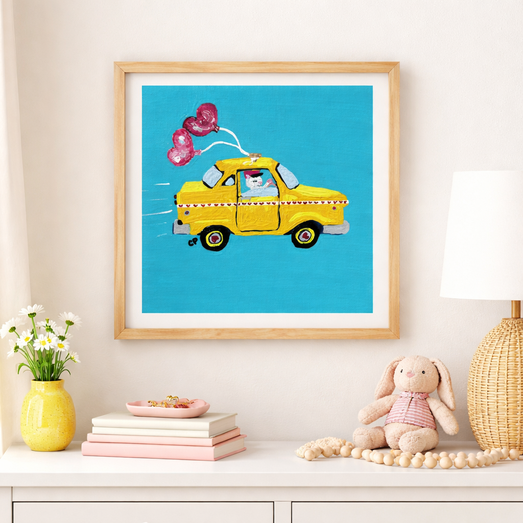 Love Taxi Digital Download Print
