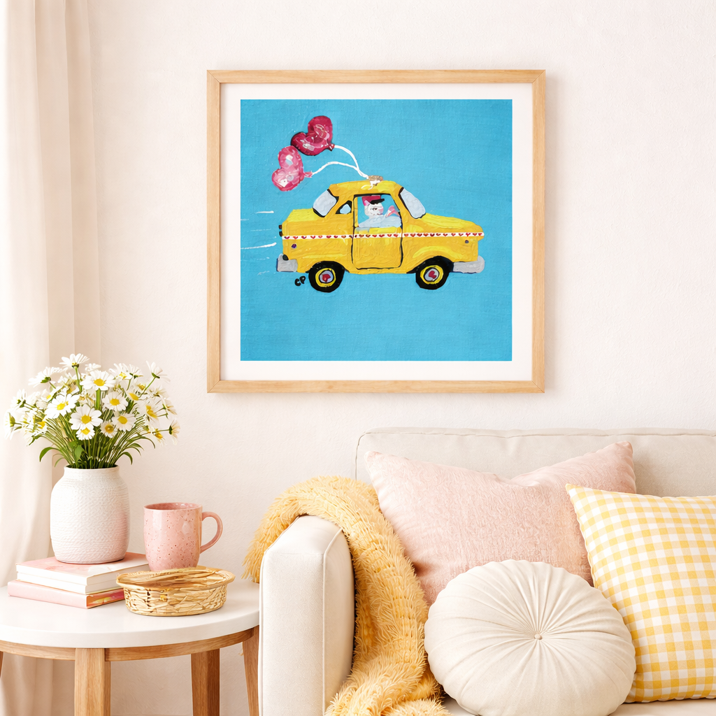 Love Taxi Digital Download Print